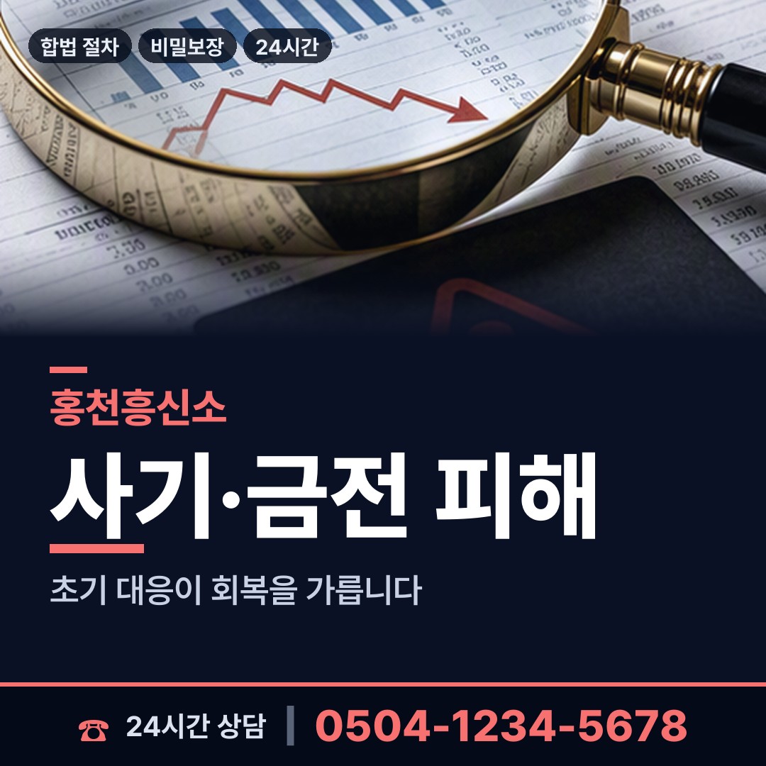 홍천 내촌면 야간조사 상담 안내